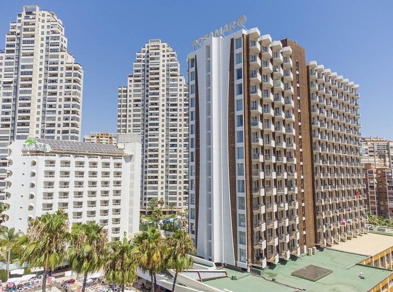 Hotel Rosamar, Benidorm, Spain