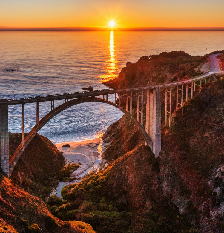 Pacific Coast Highway - San Francisco to Las Vegas, California, USA