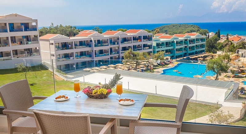Robolla Beach Aparthotel, Corfu, Greece