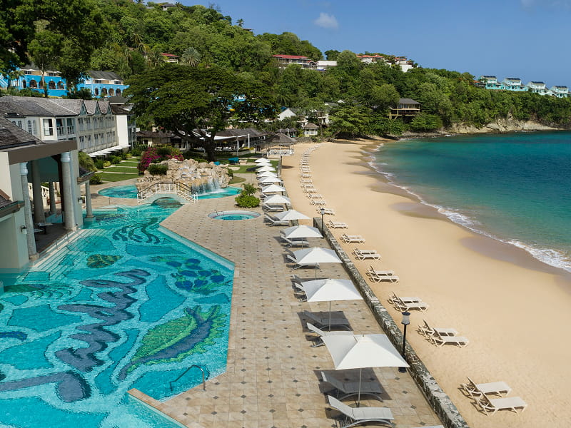 Sandals Regency La Toc, Saint Lucia, Caribbean